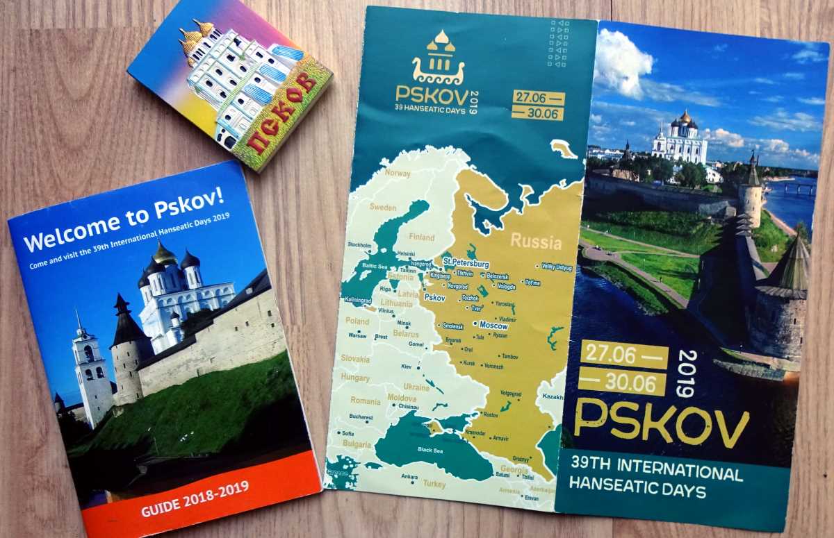 Reiseunterlagen Pskow (Russland)